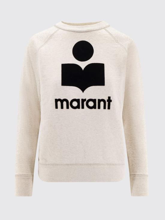 26FW 이자벨마랑에뚜왈 밀리니 코튼 스웨트셔츠 SW0160FAA1M07E 23EC Ecru - ISABEL MARANT ETOILE