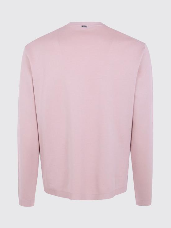 26SS 에르노 긴팔 티셔츠 JG000262U52059 4039 Pink - HERNO
