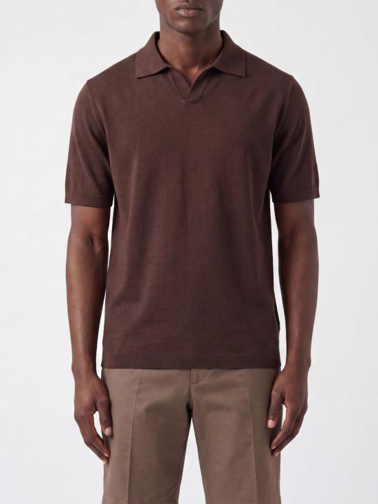 26SS 에르노 폴로 티셔츠 JV000004U52059 8800 Brown
