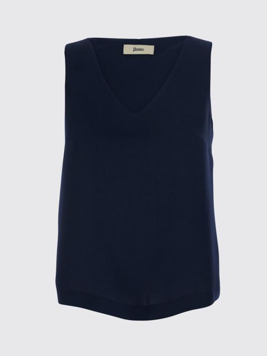 26SS 에르노 민소매 티셔츠 BL000051D12875S 9200 Blue - HERNO