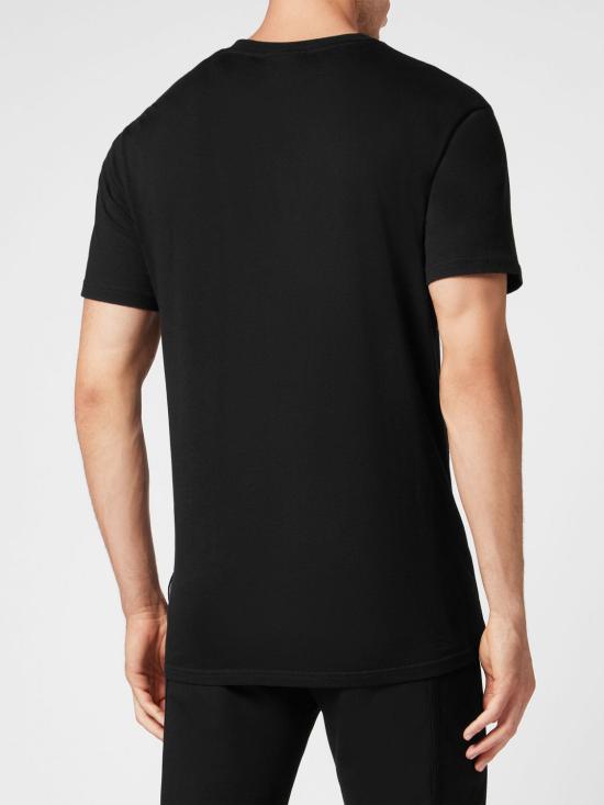 26SS 플레인스포츠 반팔 티셔츠 SADCMTK6907SJY001N 02 Black - PLEIN SPORT