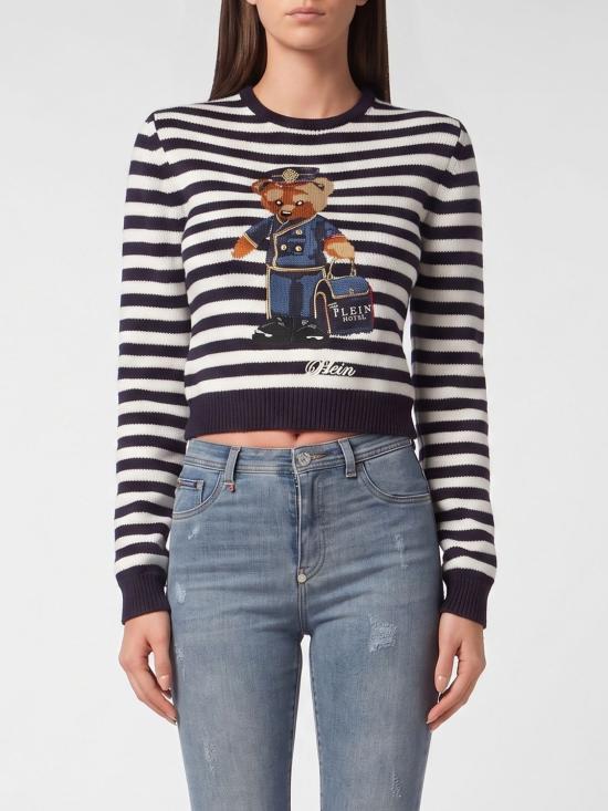 26SS 필립 플레인 스웨터 FAECWKO0642PTE003N 24 Navy