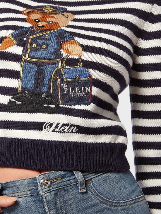 26SS 필립 플레인 스웨터 FAECWKO0642PTE003N 24 Navy - PHILIPP PLEIN