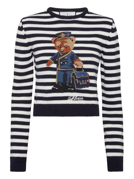 26SS 필립 플레인 스웨터 FAECWKO0642PTE003N 24 Navy - PHILIPP PLEIN