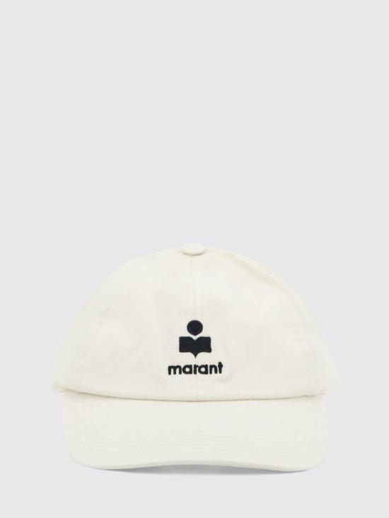 26FW 이자벨마랑 토마스 로고 볼캡 CQ053XFAD1C05A ECBK Ecru - ISABEL MARANT