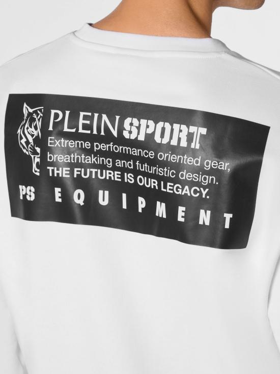 26SS 플레인스포츠 긴팔 티셔츠 FADCMJO1264STE003N 0102 White - PLEIN SPORT