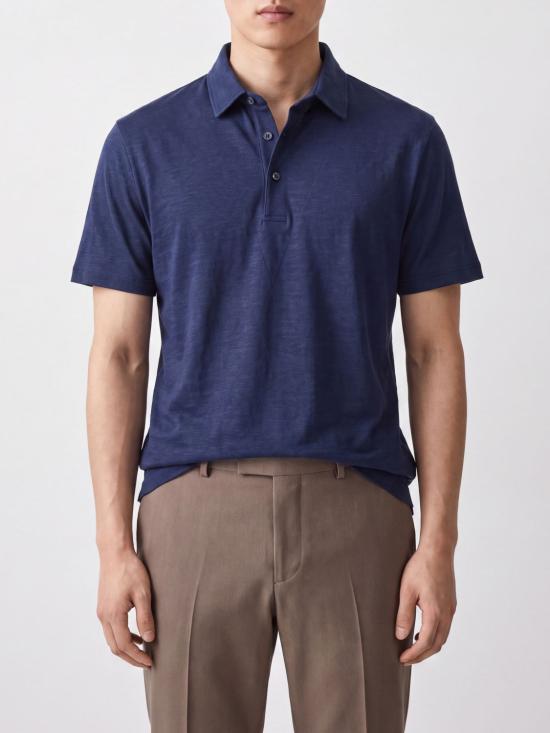 26SS 에르노 폴로 티셔츠 JPL00115U52005 9200 Blue 1