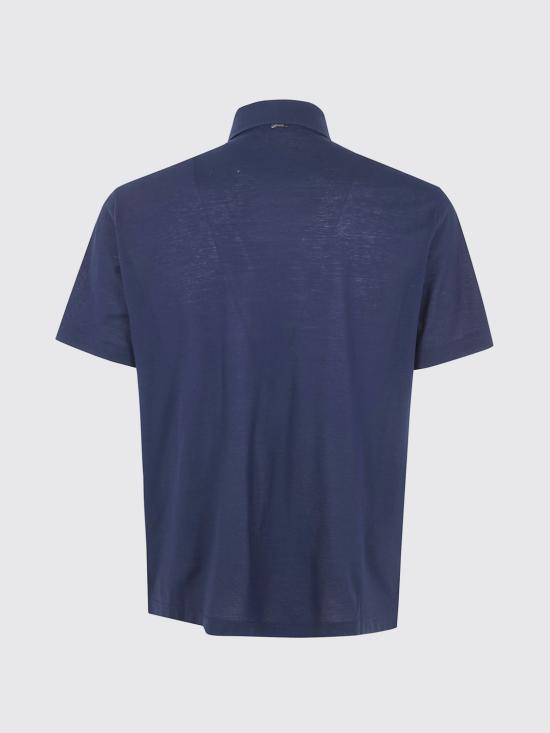 26SS 에르노 폴로 티셔츠 JPL00115U52005 9200 Blue 1 - HERNO