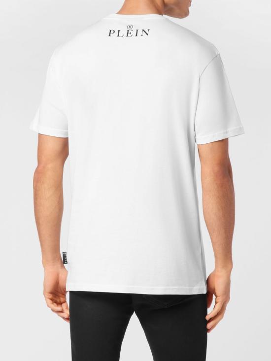 26SS 필립 플레인 반팔 티셔츠 LADCMTK8541PJY002N 01 White - PHILIPP PLEIN