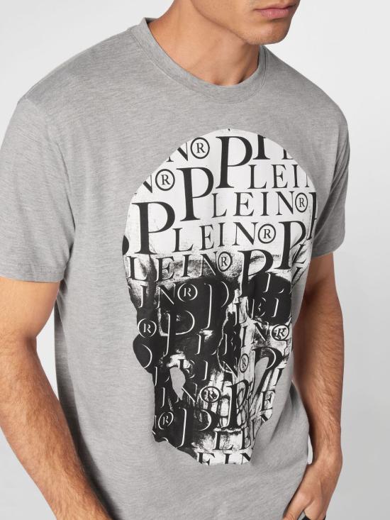 26SS 필립 플레인 반팔 티셔츠 UADCMTK7970PJY002N 10 Grey - PHILIPP PLEIN