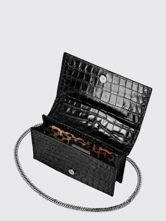 26FW 필립 플레인 클러치/파우치 FAEAWBB0657PLE010N 02 Black - PHILIPP PLEIN