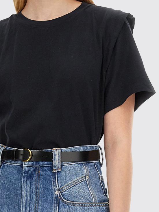 26SS 이자벨마랑 젤리토스 티셔츠 TS0041FAA1N41I 01BK Black - ISABEL MARANT
