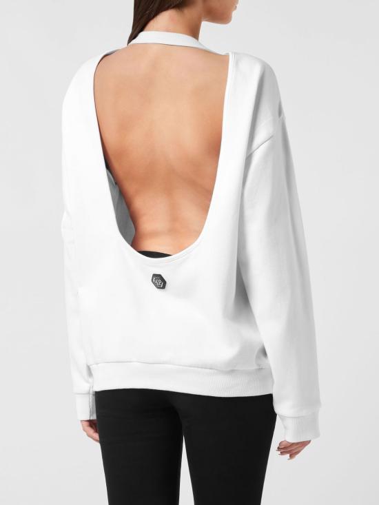 26SS 필립 플레인 스웨터 AAECWJO1075PTE003N 01 White - PHILIPP PLEIN