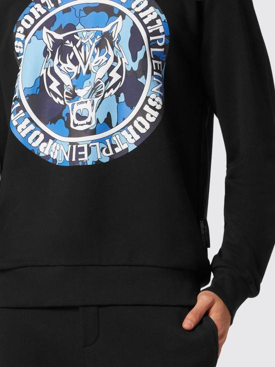 26SS 플레인스포츠 긴팔 티셔츠 PADCMJO1210SJO001N 0207 Black - PLEIN SPORT