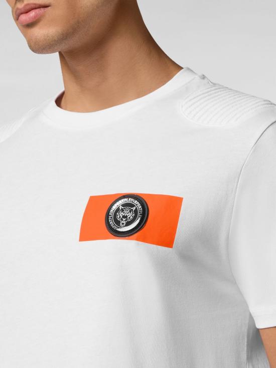 26SS 플레인스포츠 반팔 티셔츠 FADCMTK7574STE003N 0120 White - PLEIN SPORT