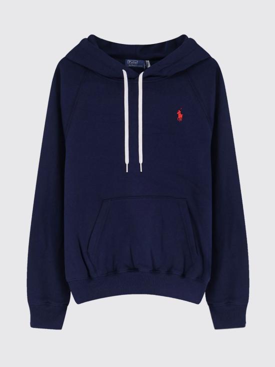 26FW 폴로 랄프로렌 후드 티셔츠 211971698 002 Navy - POLO RALPH LAUREN