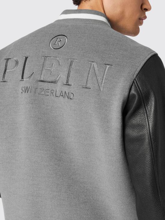 26SS 필립 플레인 봄버 자켓 UAECMRB2969PTE120N 10 Grey - PHILIPP PLEIN