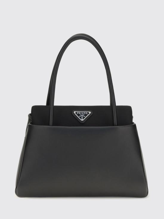 26FW 프라다 패시지 스몰 가죽 백 1BA501VOPO2G52 F0002 Black