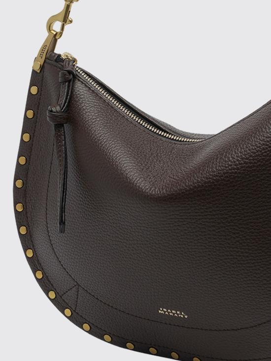 26FW 이자벨마랑 오스칸 호보 지퍼백 BF0066FAC3C22M 50CF Brown - ISABEL MARANT