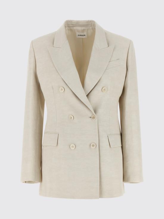 26SS 파로쉬 수트 자켓 D420449RAISA26 003 Beige - PAROSH