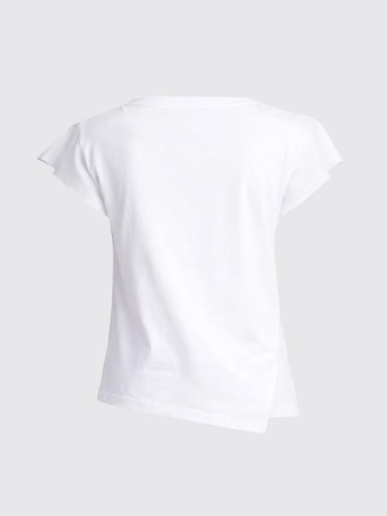 26SS 이자벨마랑 세바니 코튼 티셔츠 세바니 코튼 티셔츠 TS0097FAA1N41I 20WH White - ISABEL MARANT
