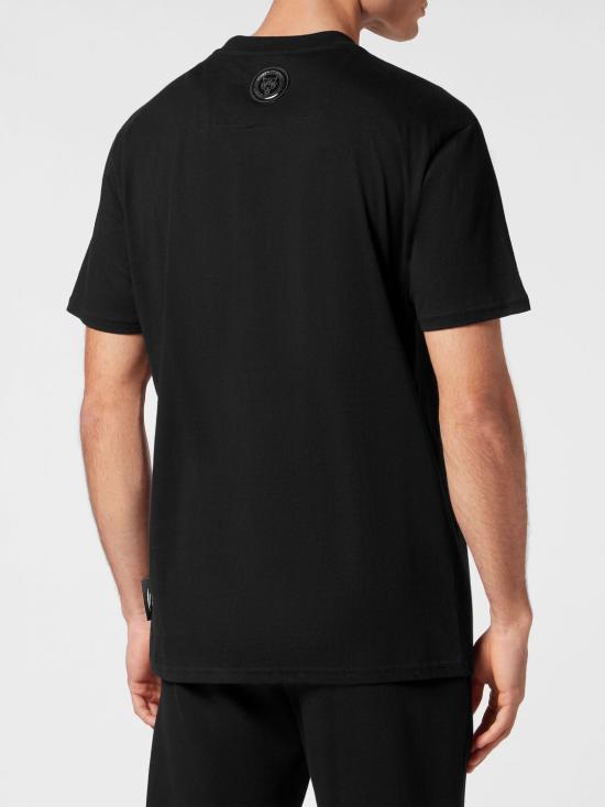 26SS 플레인스포츠 반팔 티셔츠 PADCMTK7214SJY001N 0202 Black - PLEIN SPORT