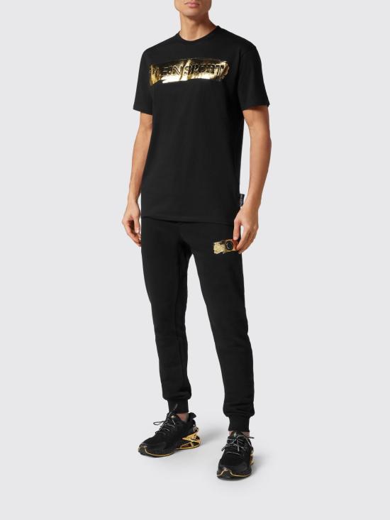 26SS 플레인스포츠 반팔 티셔츠 PADCMTK7204SJY001N 0216 Black - PLEIN SPORT