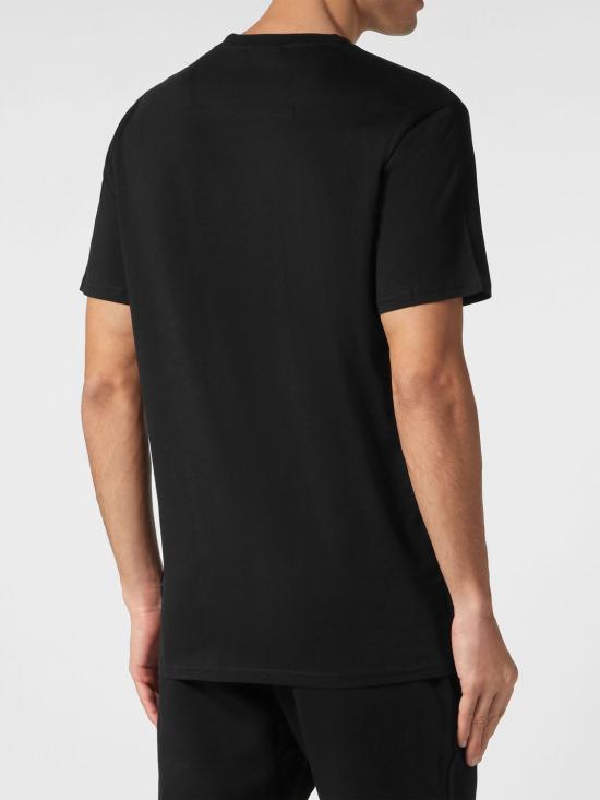 26SS 플레인스포츠 반팔 티셔츠 PADCMTK7204SJY001N 0216 Black - PLEIN SPORT