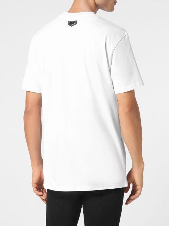 26SS 필립 플레인 반팔 티셔츠 UADCMTK7976PJY002N 01 White - PHILIPP PLEIN