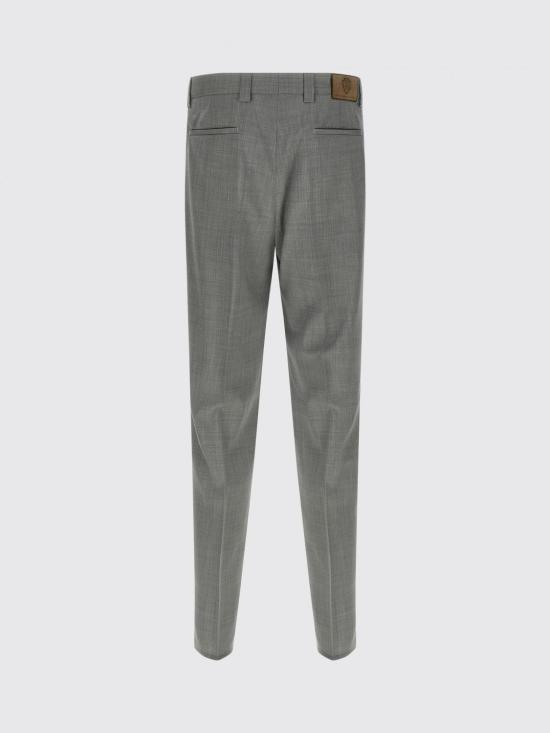 26SS 브루넬로 쿠치넬리 버진 울 다이내믹 캔버스 팬츠 MH2443030F C9100 Grey - BRUNELLO CUCINELLI