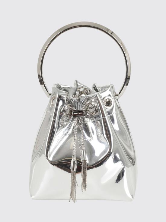 26FW 지미추 토트백 BONBONXVK Silver