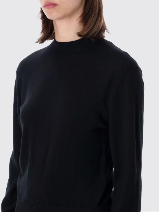 26FW 랑방 스웨터 PO0010K101 10 Black - LANVIN