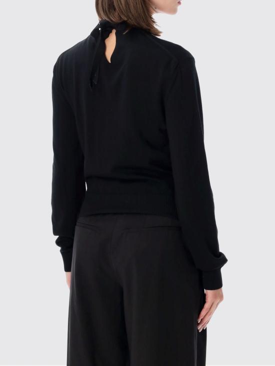 26FW 랑방 스웨터 PO0010K101 10 Black - LANVIN
