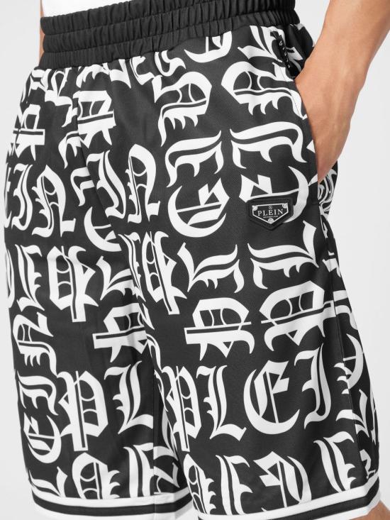 26SS 필립 플레인 숏팬츠 UADCMJT2465PTE003N 02 Black - PHILIPP PLEIN