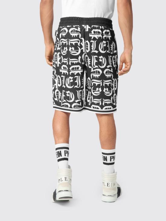 26SS 필립 플레인 숏팬츠 UADCMJT2465PTE003N 02 Black - PHILIPP PLEIN