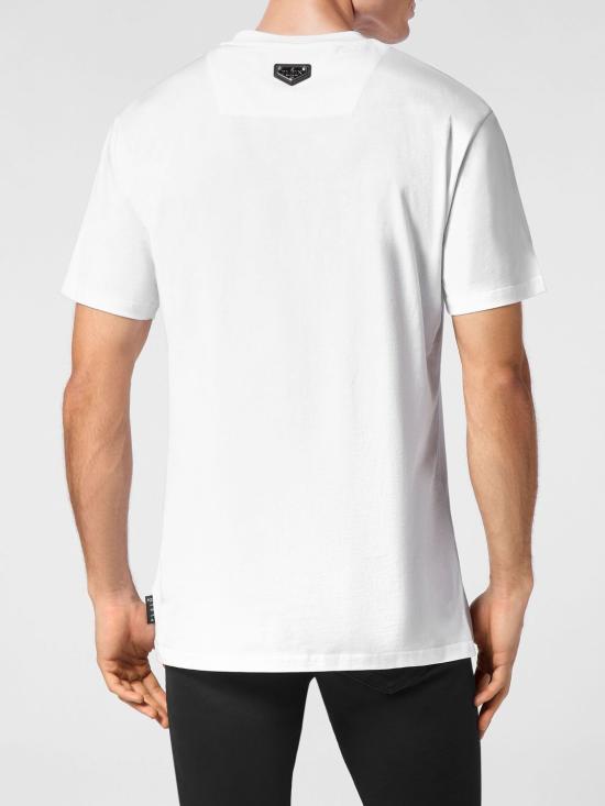26SS 필립 플레인 반팔 티셔츠 UADCMTK7974PJY002N 01 White - PHILIPP PLEIN