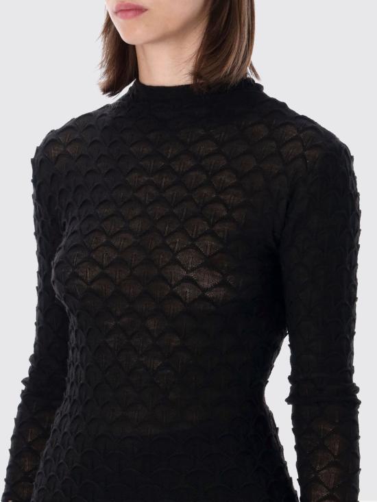 26FW 랑방 탑 PO0005K123 10 Black - LANVIN