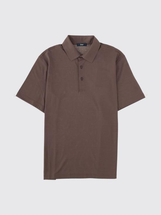 26SS 에르노 폴로 티셔츠 JPL00115U52005 8800 Dark - HERNO