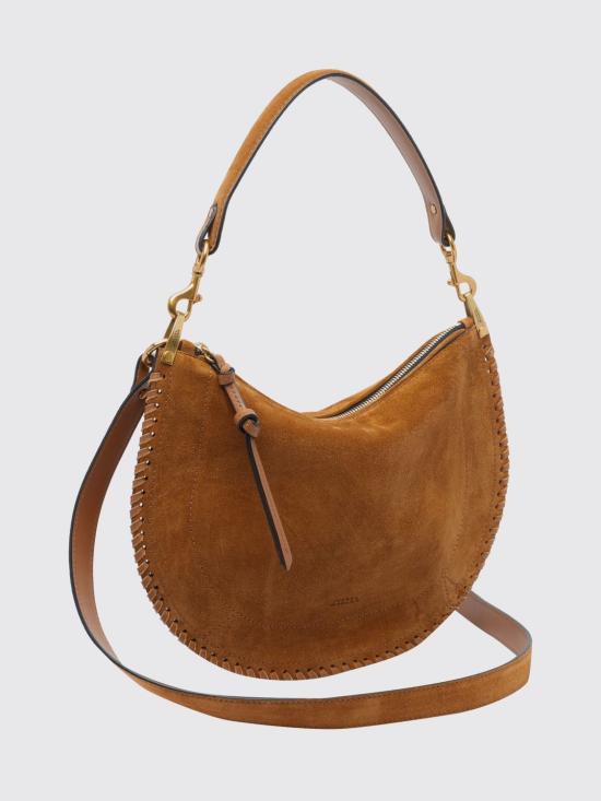 26FW 이자벨마랑 오스칸 소프트 집 백 BF0066FBB2C06M 50CO Brown - ISABEL MARANT