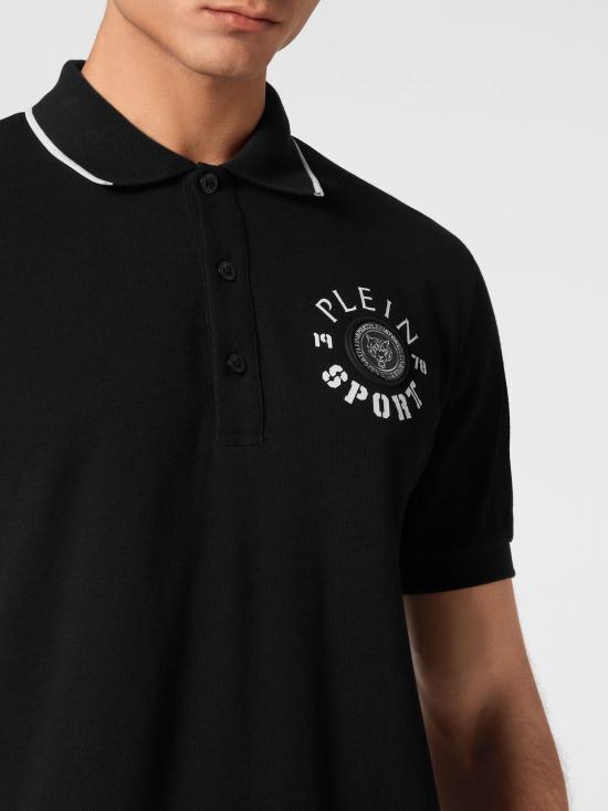 26SS 플레인스포츠 폴로 티셔츠 PADCMTK7236STE003N 0201 White 1 - PLEIN SPORT