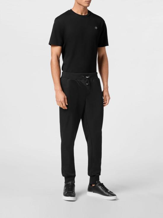 26SS 필립 플레인 트레이닝/조거 팬츠 UADCMJT2462PTE003N 02 Black - PHILIPP PLEIN