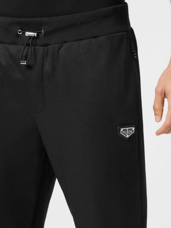 26SS 필립 플레인 트레이닝/조거 팬츠 UADCMJT2462PTE003N 02 Black - PHILIPP PLEIN
