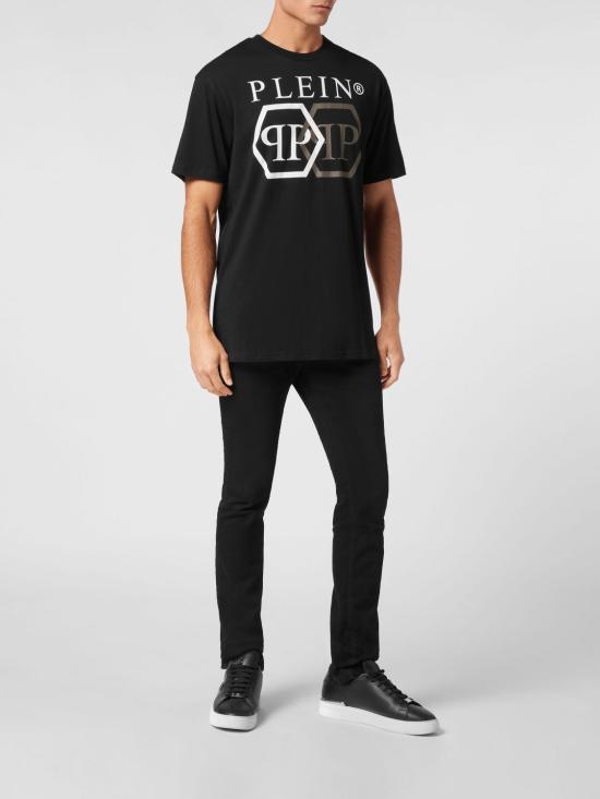 26SS 필립 플레인 반팔 티셔츠 UADCMTK7975PJY002N 02 Black - PHILIPP PLEIN