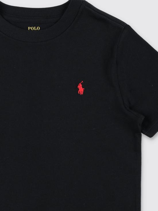 26FW [키즈] 폴로 랄프로렌 티셔츠 322832904 036 Black - POLO RALPH LAUREN