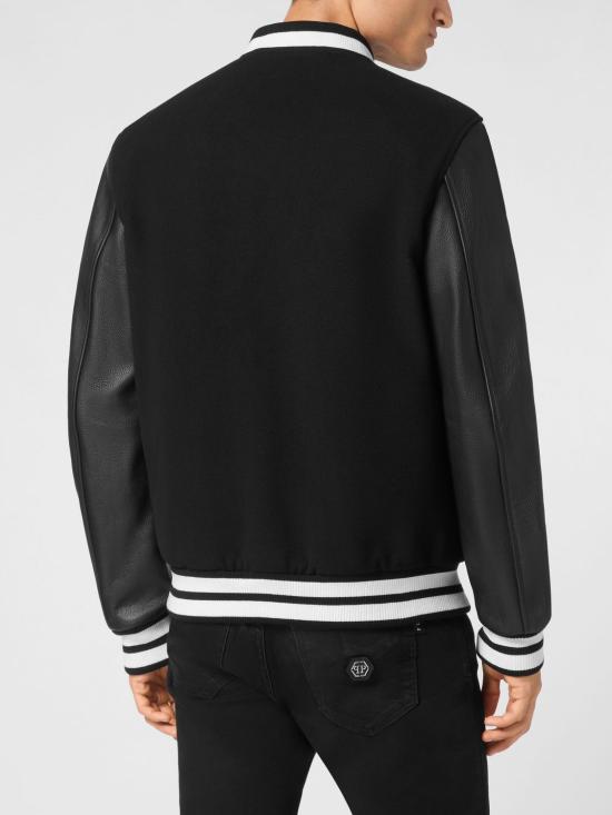 26SS 필립 플레인 봄버 자켓 UADCMLB1927PLE010N 02 Black - PHILIPP PLEIN