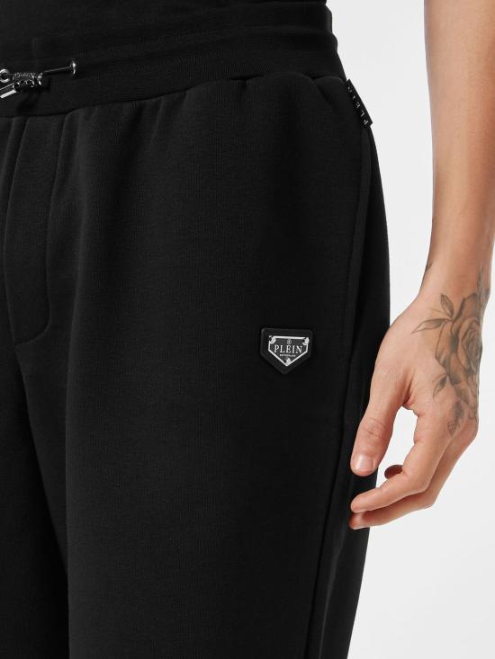 26SS 필립 플레인 숏팬츠 UAECMJT2742PTE003N 02 Black - PHILIPP PLEIN