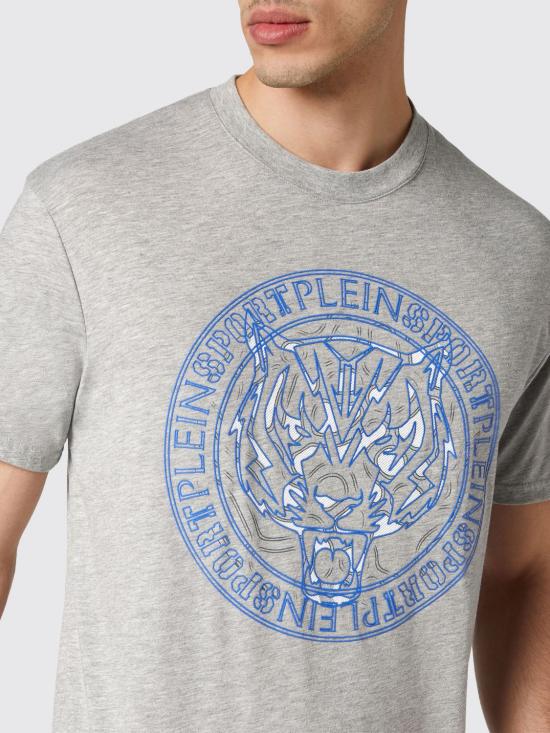 26SS 플레인스포츠 반팔 티셔츠 PACCMTK6321SJY001N 1008 Blue - PLEIN SPORT