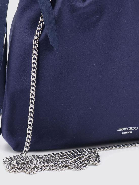 26FW 지미추 숄더백 DRAWSTRINGMINITHKSIMARINESIL MARINESILVER - JIMMY CHOO