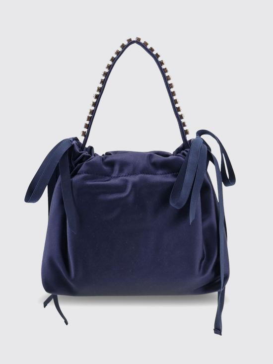 26FW 지미추 숄더백 DRAWSTRINGMINITHKSIMARINESIL MARINESILVER - JIMMY CHOO