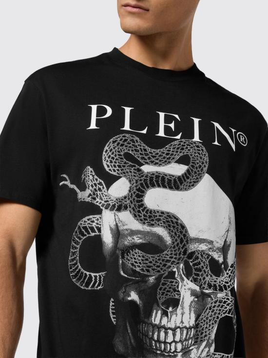 26SS 필립 플레인 반팔 티셔츠 LADCMTK8561PJY002N 02 Black - PHILIPP PLEIN